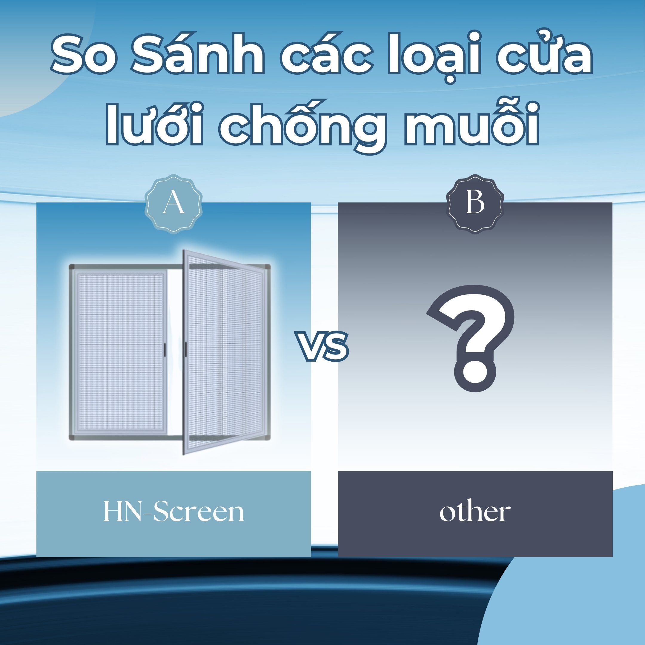 So Sánh 6 Loại Cửa Lưới Chống Muỗi Tại Hà Nội: Lựa Chọn Tối Ưu 2025